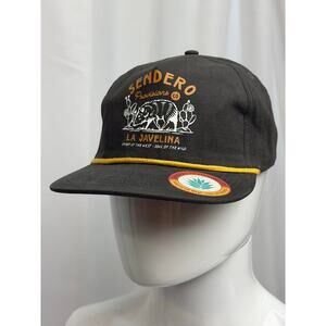 NWT! Sendero La Javelina White Snapback Hat Snapback Hat OS